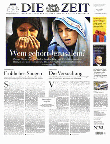 Titelblatt:DIE ZEIT
