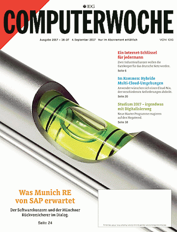 Titelblatt:COMPUTERWOCHE
