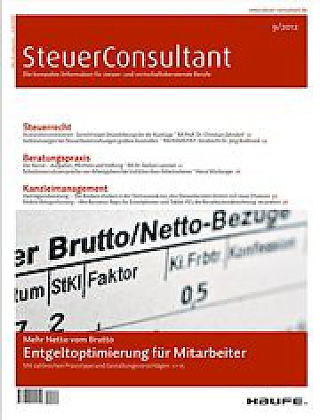 Titelblatt:SteuerConsultant