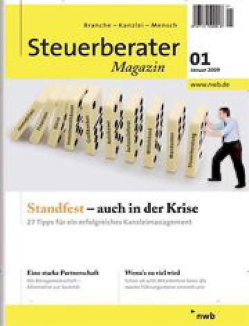 Titelblatt:NWB Steuerberater Magazin