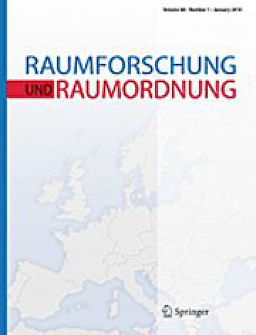 Titelblatt:Raumforschung und Raumordnung