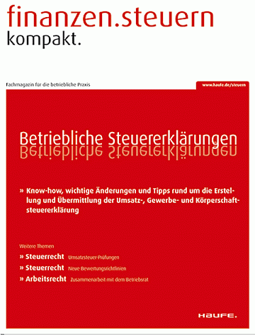 Titelblatt:finanzen.steuern kompakt